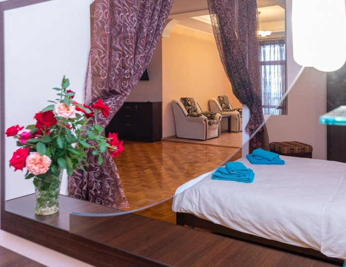 Апартаменты 2-мест. 1-комн. корп. Лазурный - Отель «Страна души» Сухум