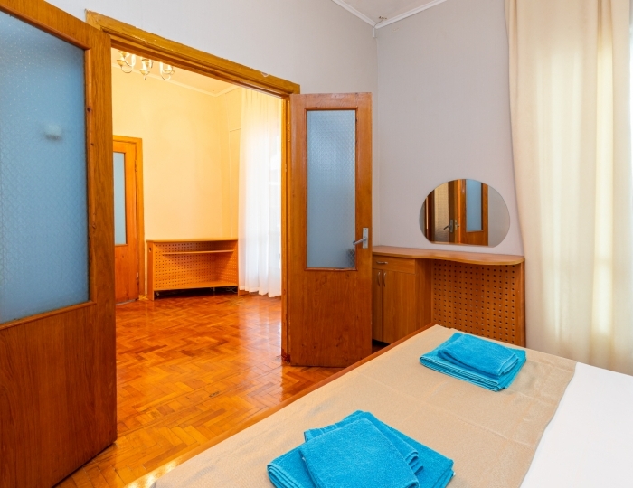 Семейный 4-местный 2-комнатный стандарт корп.Лазурный - Отель «Страна души» Сухум