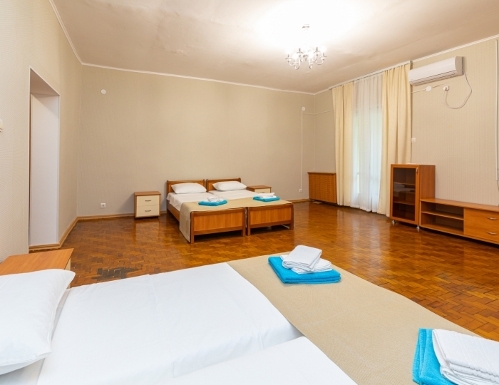 Студия 4-местный 1-комн. семейный корп.Лазурный - Отель «Страна души» Сухум