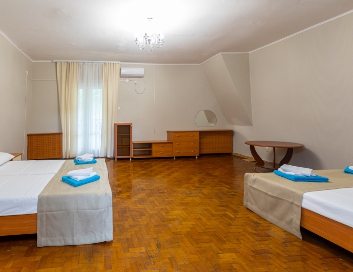 Студия 4-местный 1-комн. семейный корп.Лазурный - Отель «Страна души» Сухум