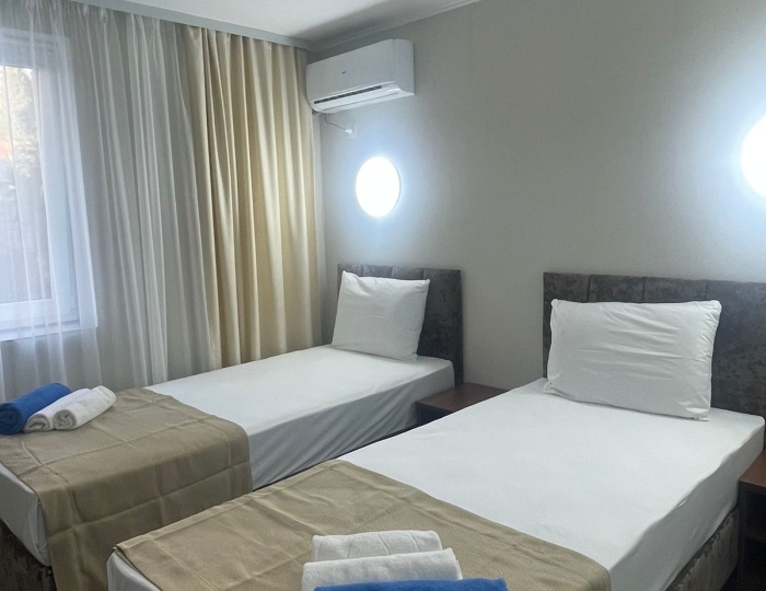 Эконом 4-мест. 2-комн. коннект без б. - Отель «Страна души» Сухум